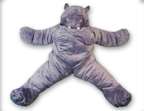snoozzoo hippo sleeping bag